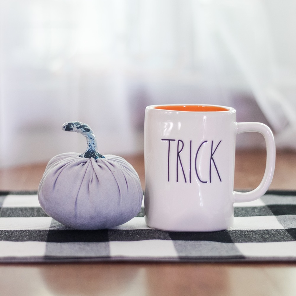 Rae Dunn Double Sided Trick/Treat Mug